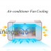 Cooler Personal evaporative air  Mini portable desktop air conditioner Small air conditioner Mini cold fan Refrigerator Bed dormitory office-A 9x10x19cm(4x4x7) - B07F3BW6KV